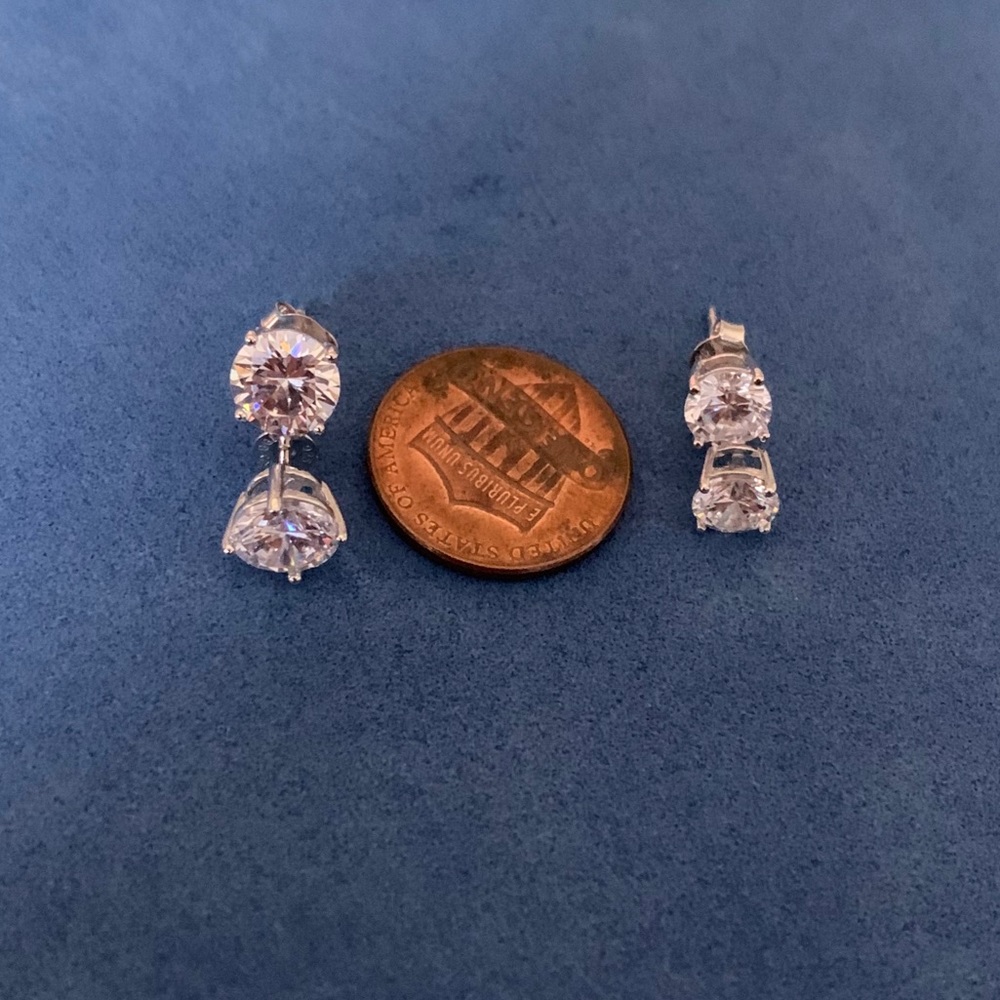 NWOT Sterling Silver Stud Earrings - Picture 6 of 6